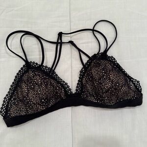 Elegant Black Lace Bralette